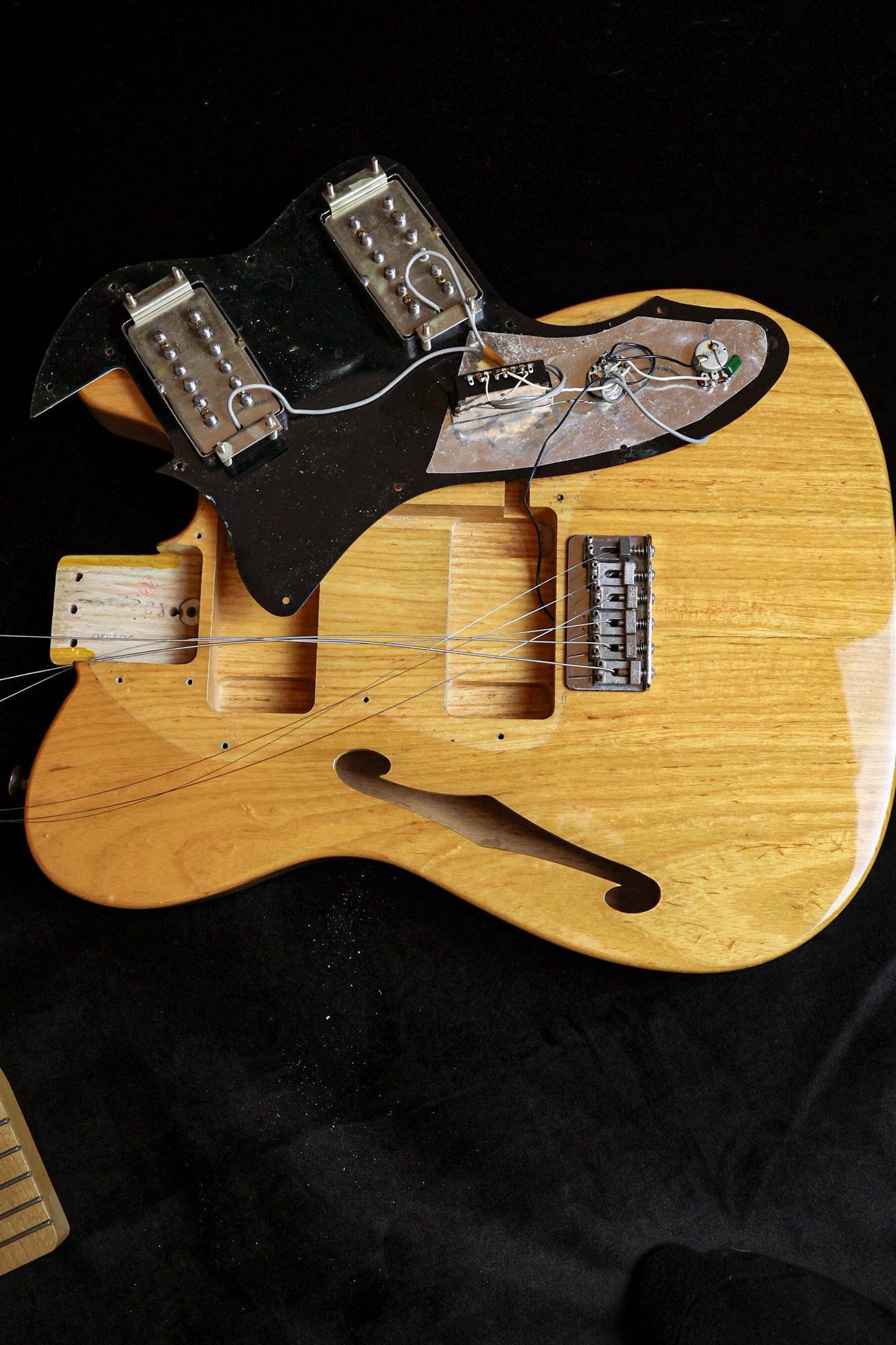 Telecaster Thinline 1972 Reissue Japan 1996 Controls