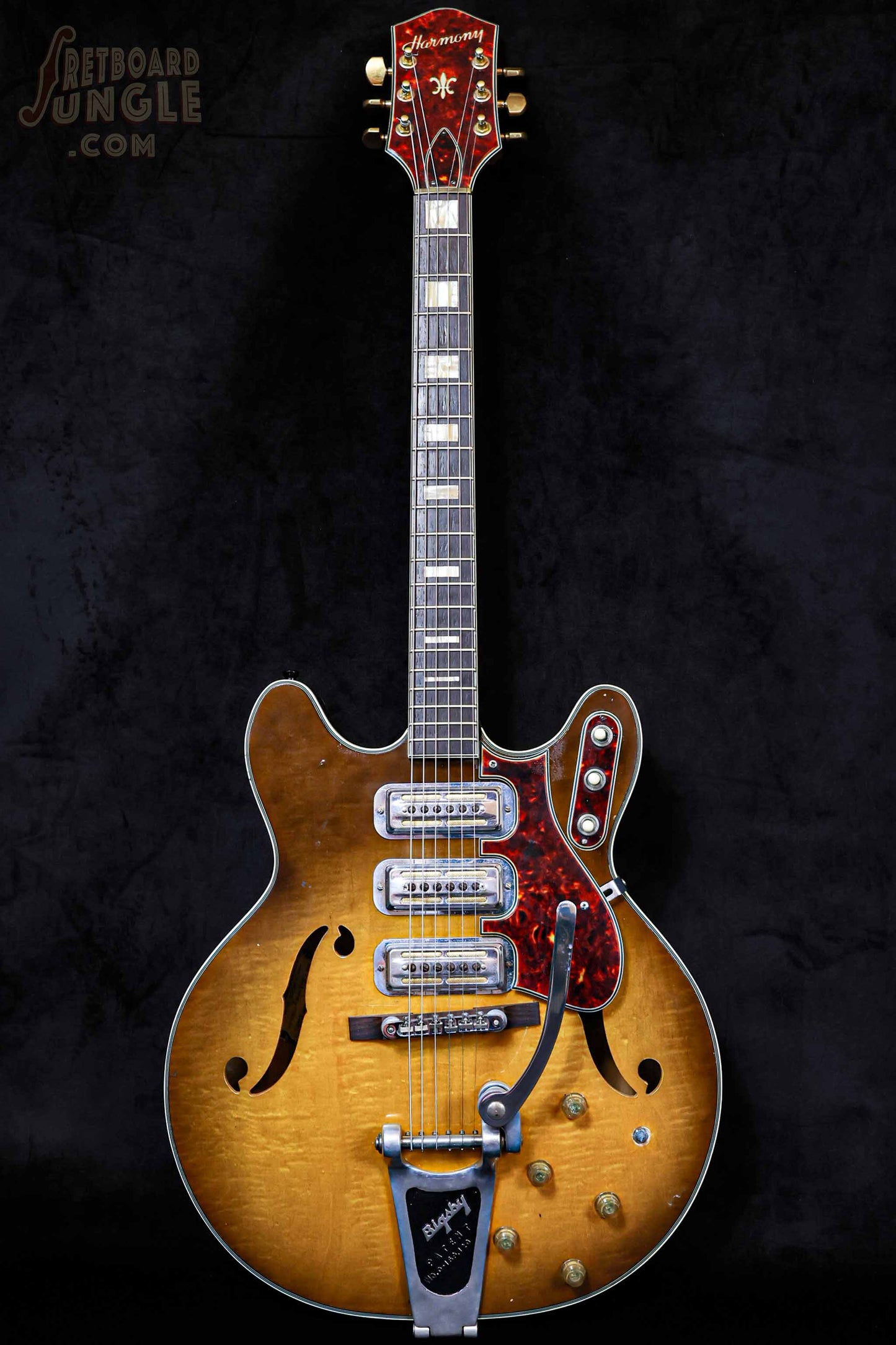 Harmony H-75 - Sunburst - 1962