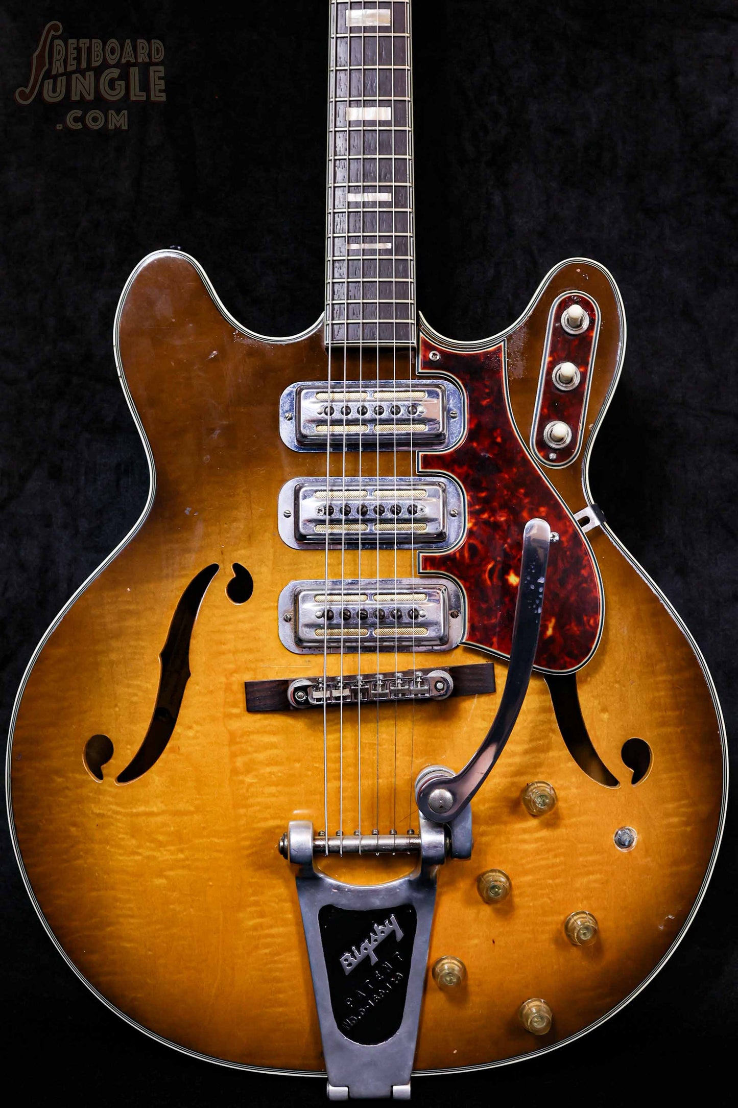 Harmony H-75 - Sunburst - 1962