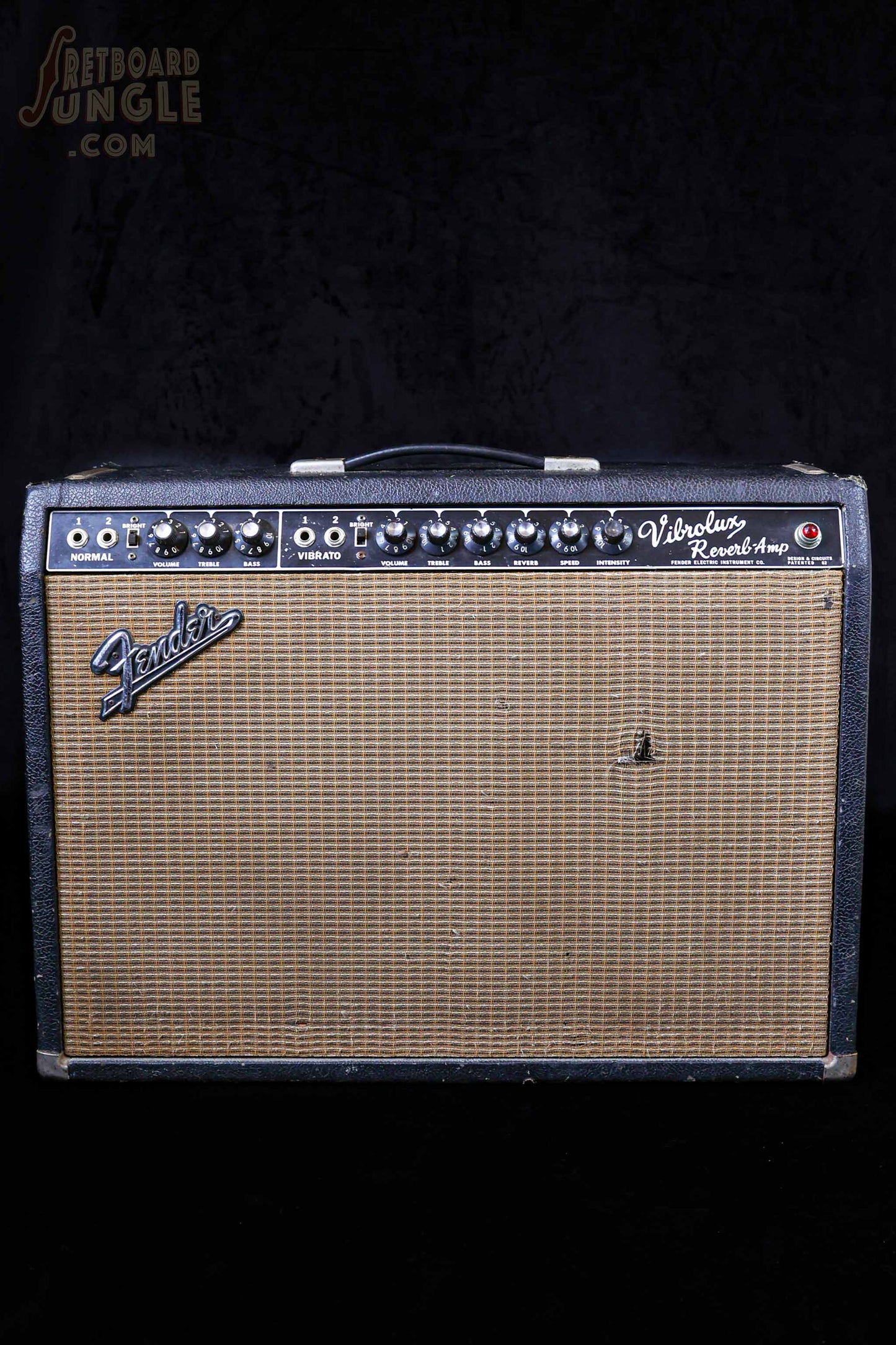 Fender Vibrolux Reverb Amp - Black Tolex - 1965