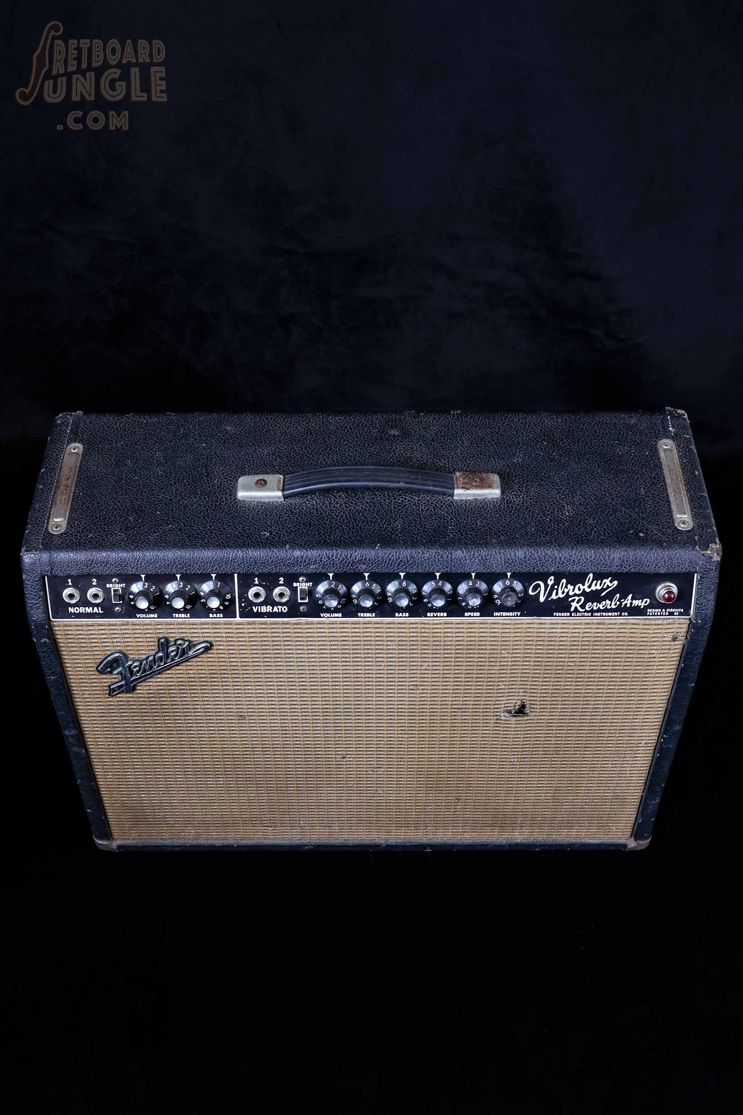 Fender Vibrolux Reverb Amp - Black Tolex - 1965