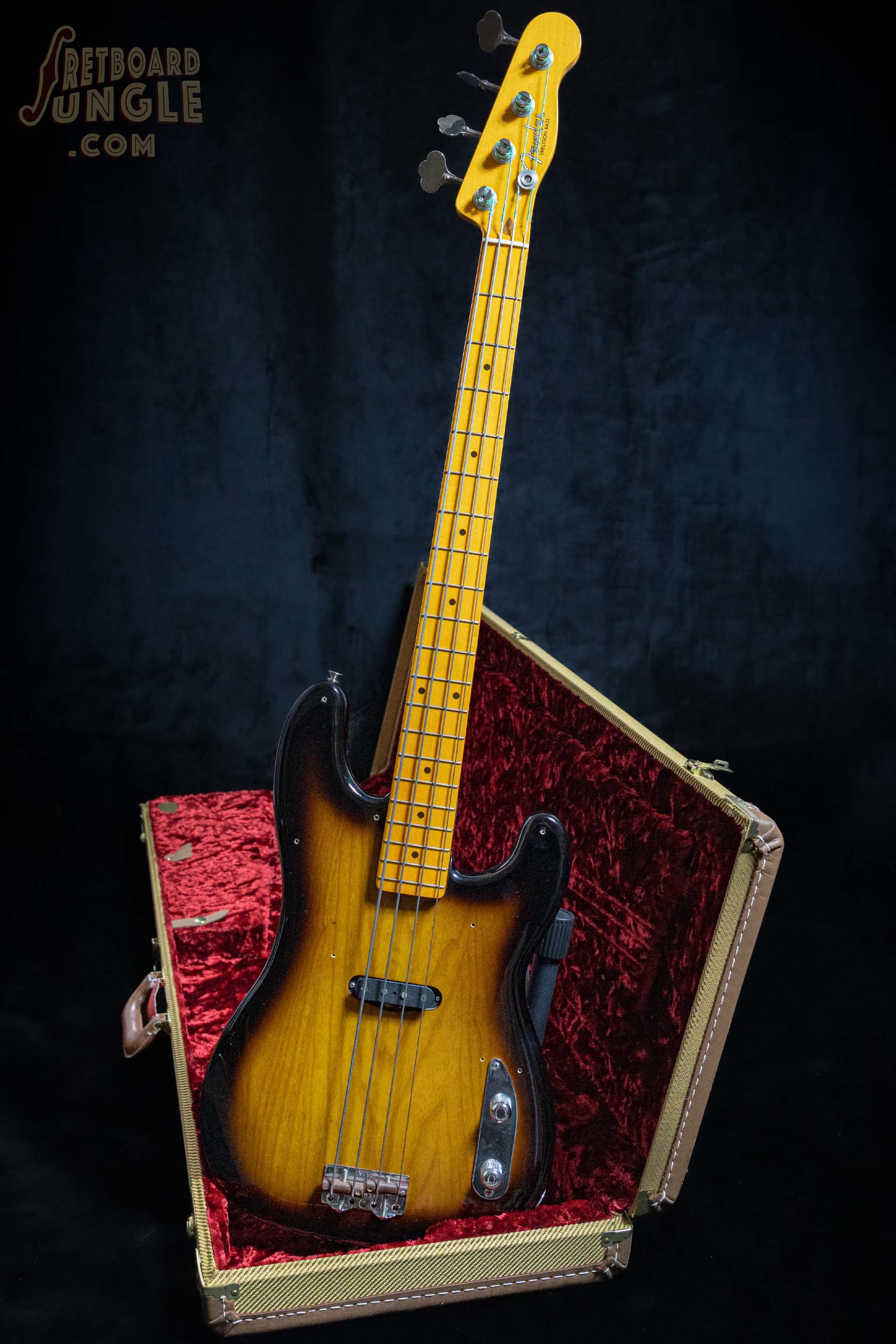 プレシジョンベース 54 リイシュー 2023 USA サンバースト – Fretboard