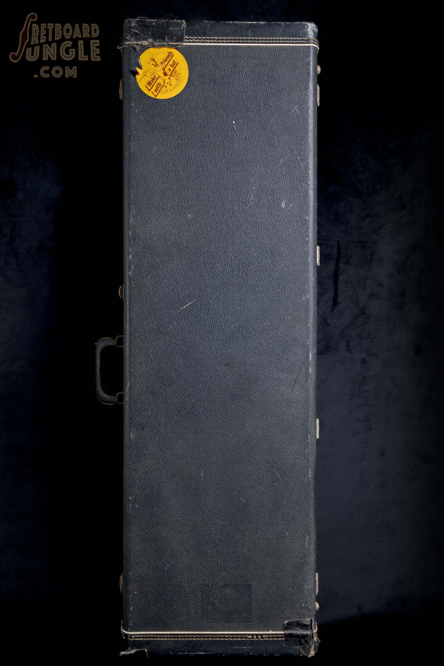 Fender "No Logo" Pre CBS Bass Case | Black Tolex | USA | 1962-1964