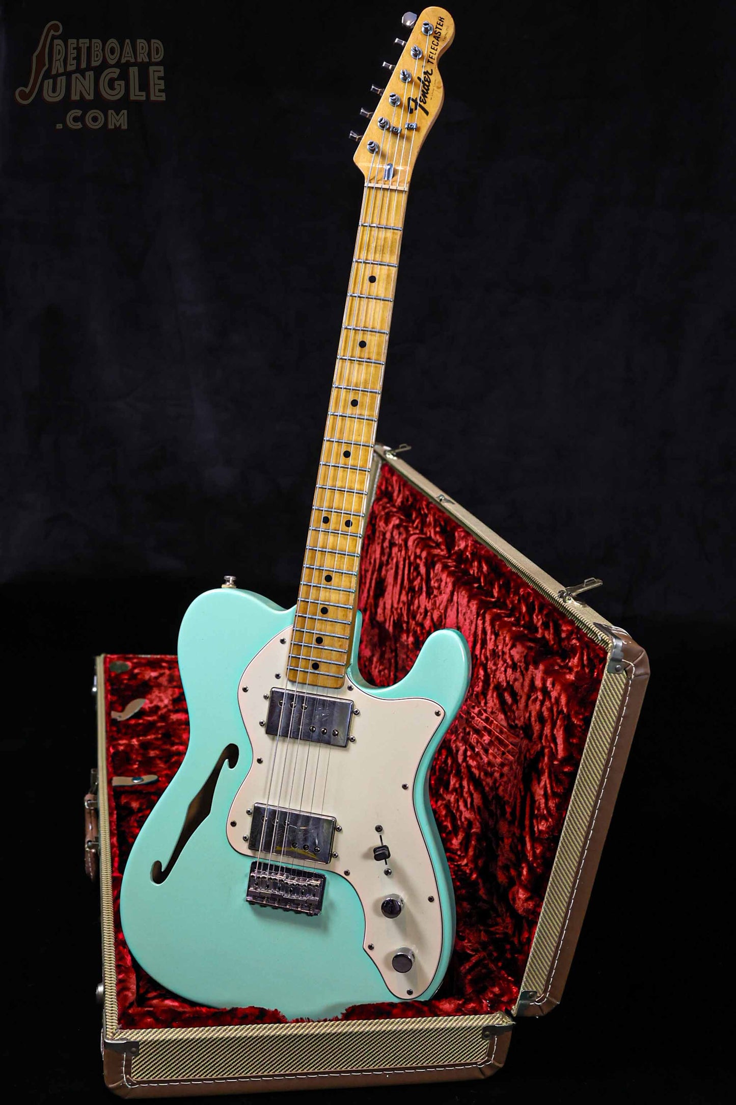 Vintage Fender Telecaster Thinline - Seafoam Green - 1975 - USA