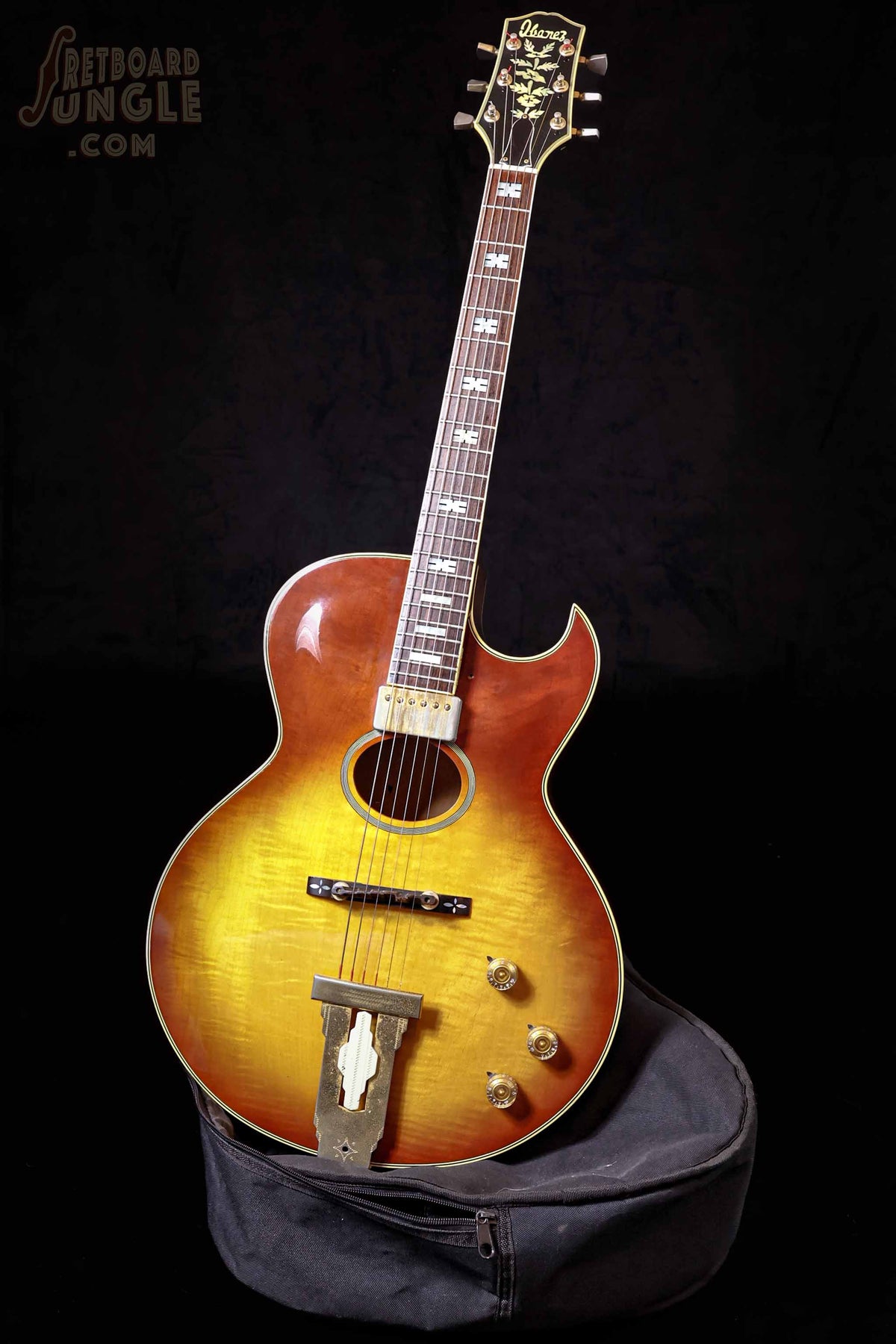 Vintage Ibanez 2453 Howard Roberts - Sunburst - 1976 Japan – Fretboard ...