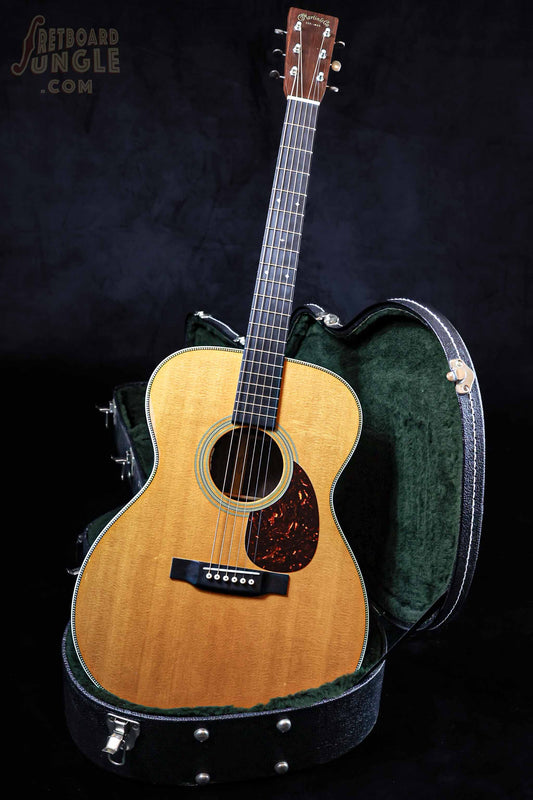 Martin OM-28 Standard Series Acoustic Guitar - Natural - 2013