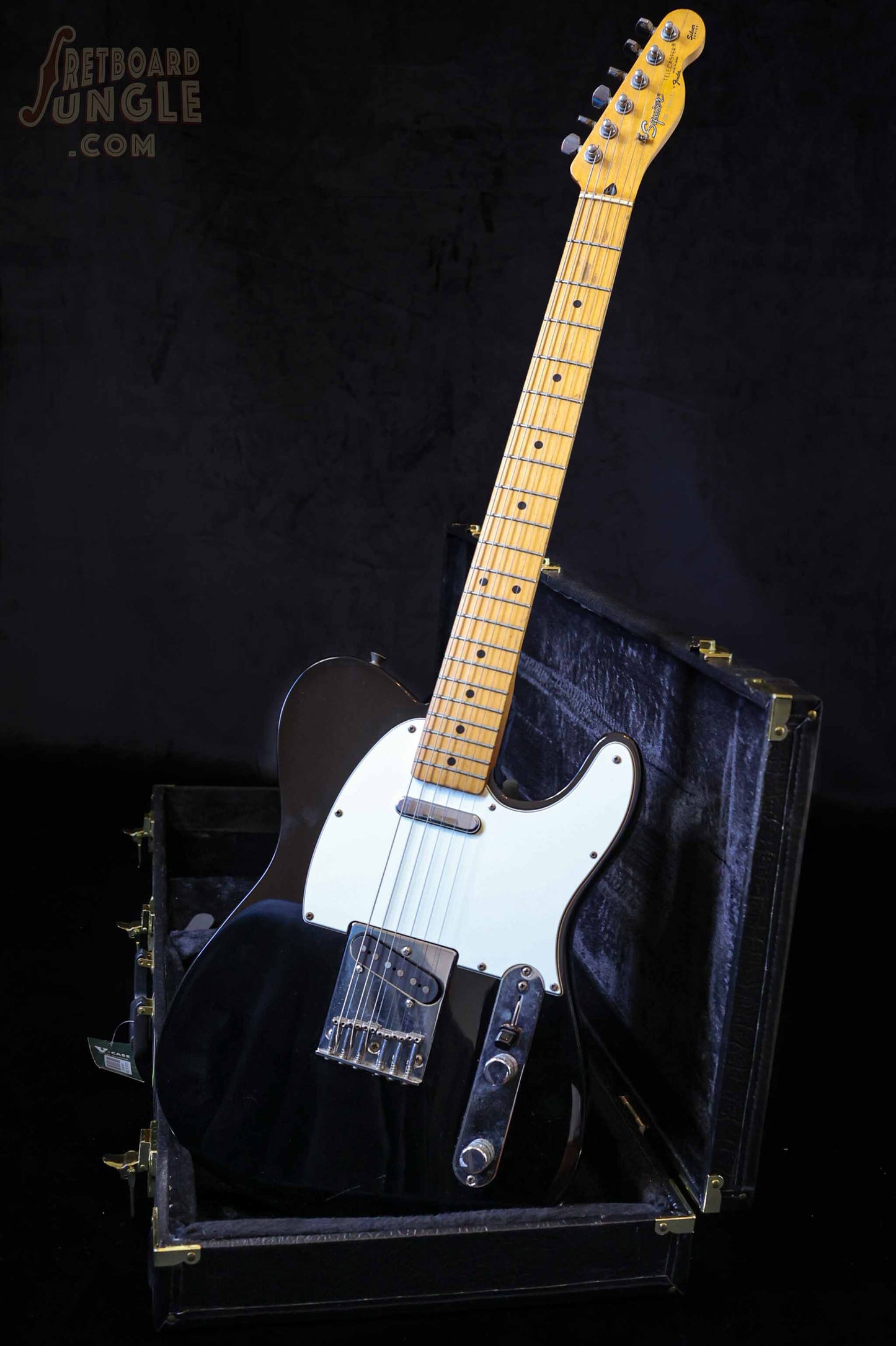 Squier Telecaster "Silver Series" - Black - 1991