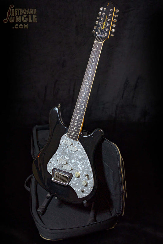 Squier Venus Vista XII 12 String Guitar -  Gloss Black - 1997/98