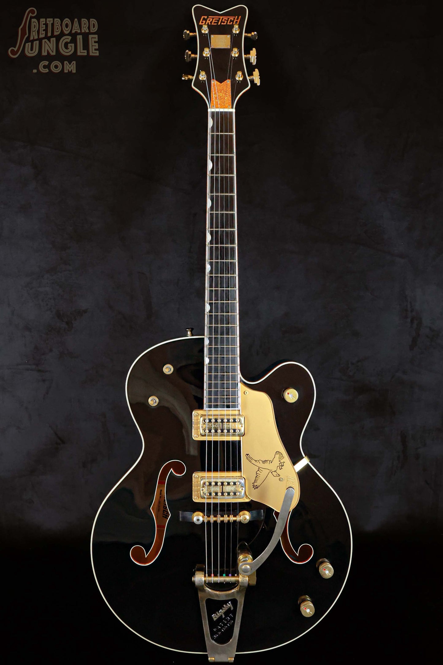 Gretsch Black Falcon - Black/Gold - 2005