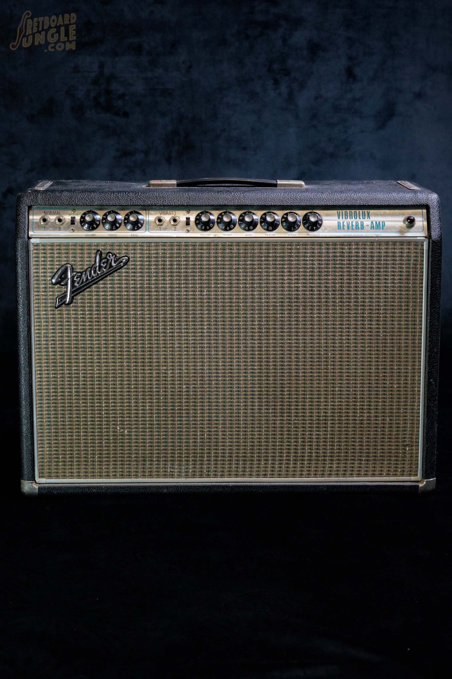 Vintage Fender Vibrolux Reverb | Black Tolex | USA | 1968/69