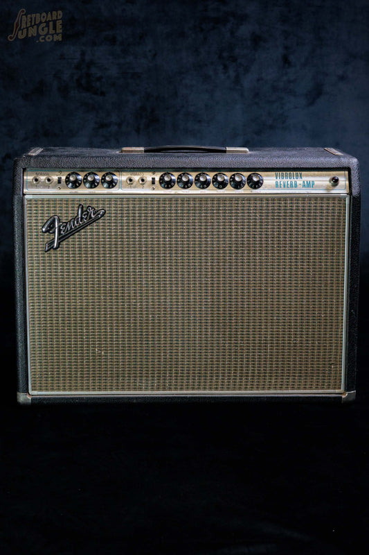Vintage Fender Vibrolux Reverb | Black Tolex | USA | 1968/69