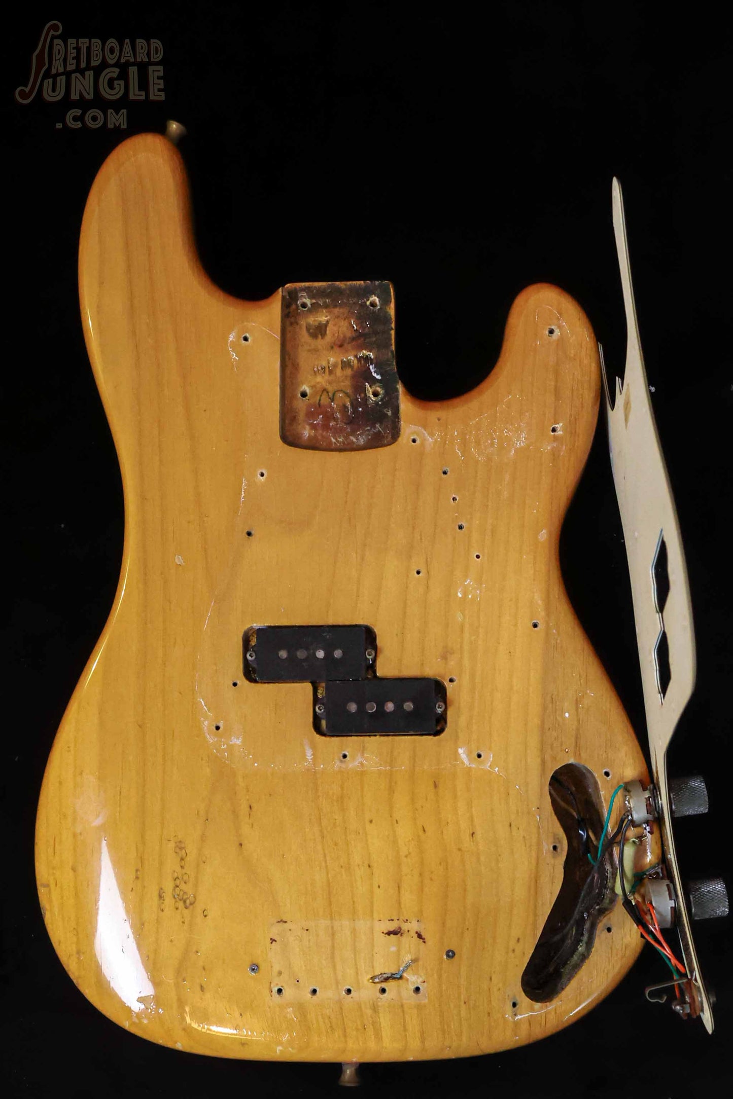 Vintage Fender Precision Bass - Fretless - Natural Refin - 1962 - USA