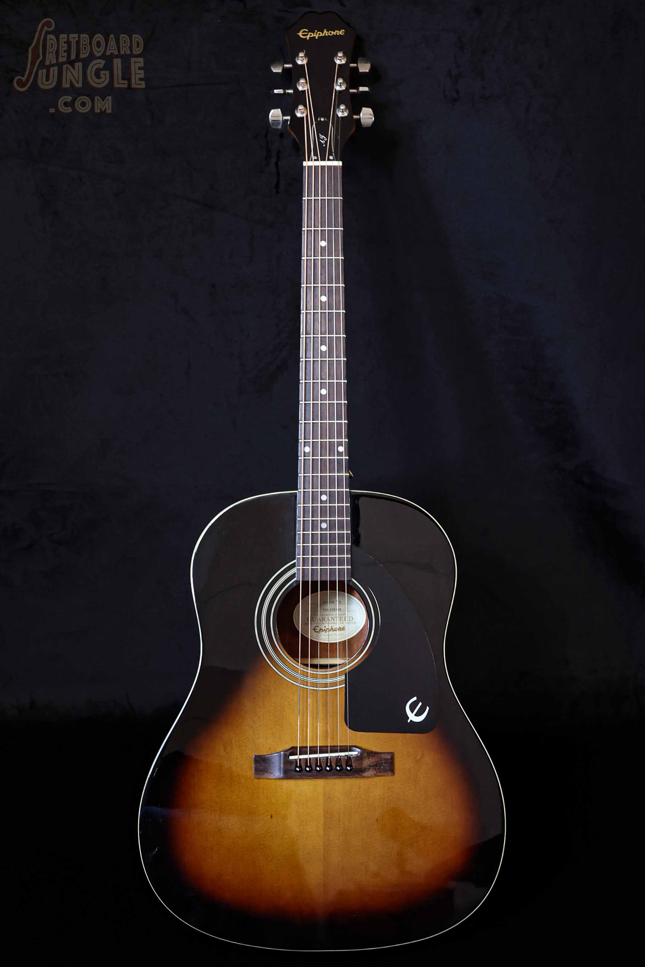 Epiphone AJ-100 VS - Sunburst - 2011 – Fretboard Jungle