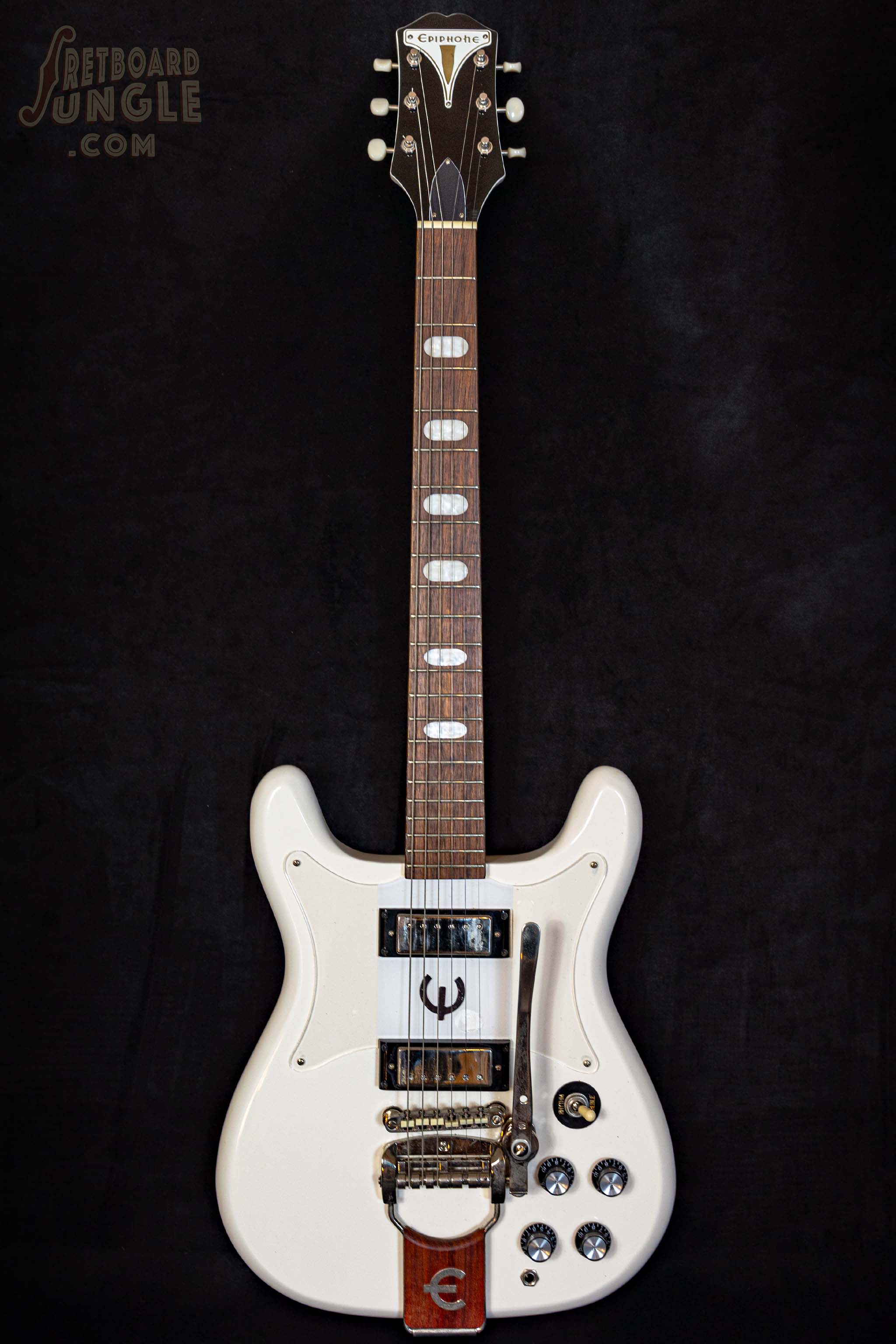 Epiphone Crestwood | Polaris White | PRC | 2021 – Fretboard Jungle