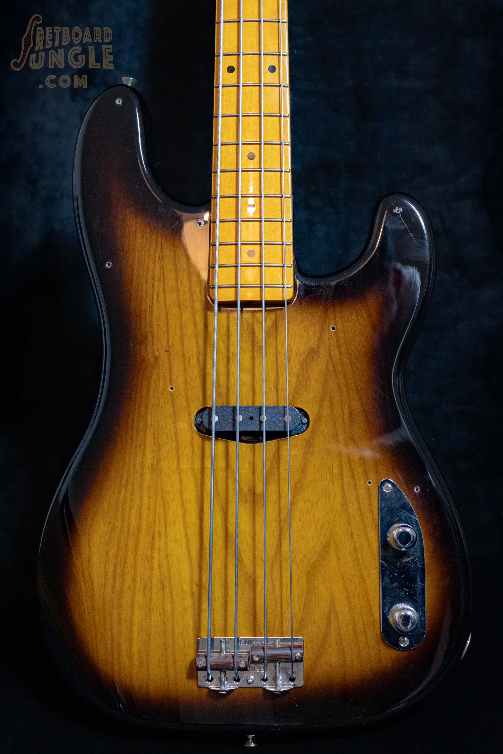 プレシジョンベース 54 リイシュー 2023 USA サンバースト – Fretboard
