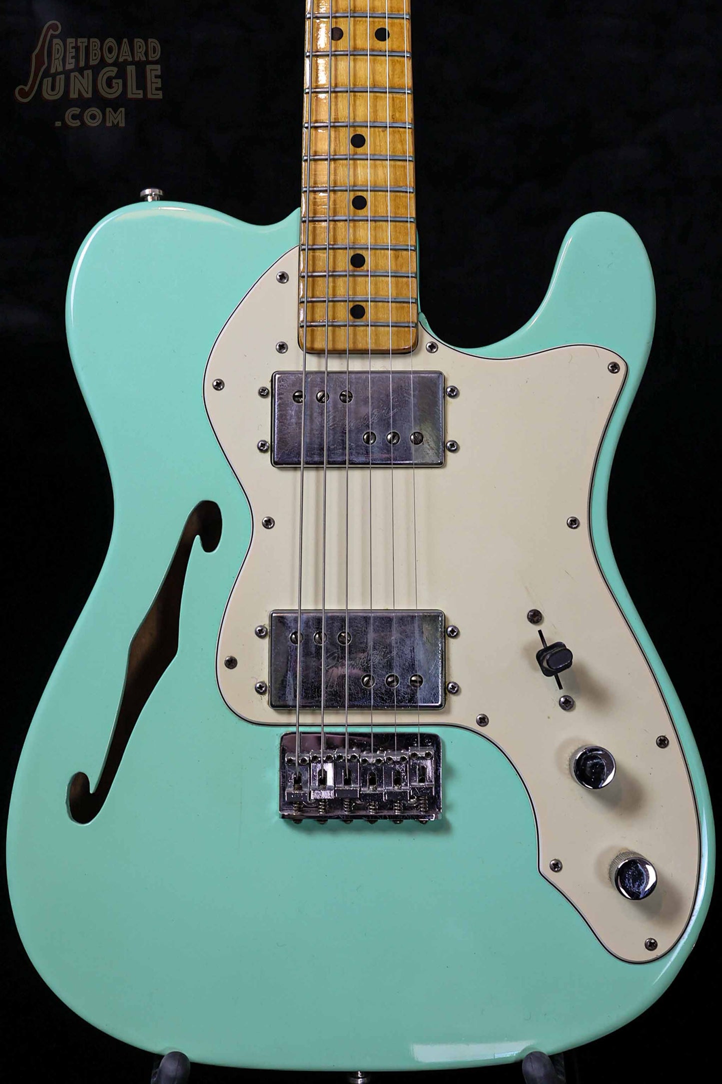 Vintage Fender Telecaster Thinline - Seafoam Green - 1975 - USA