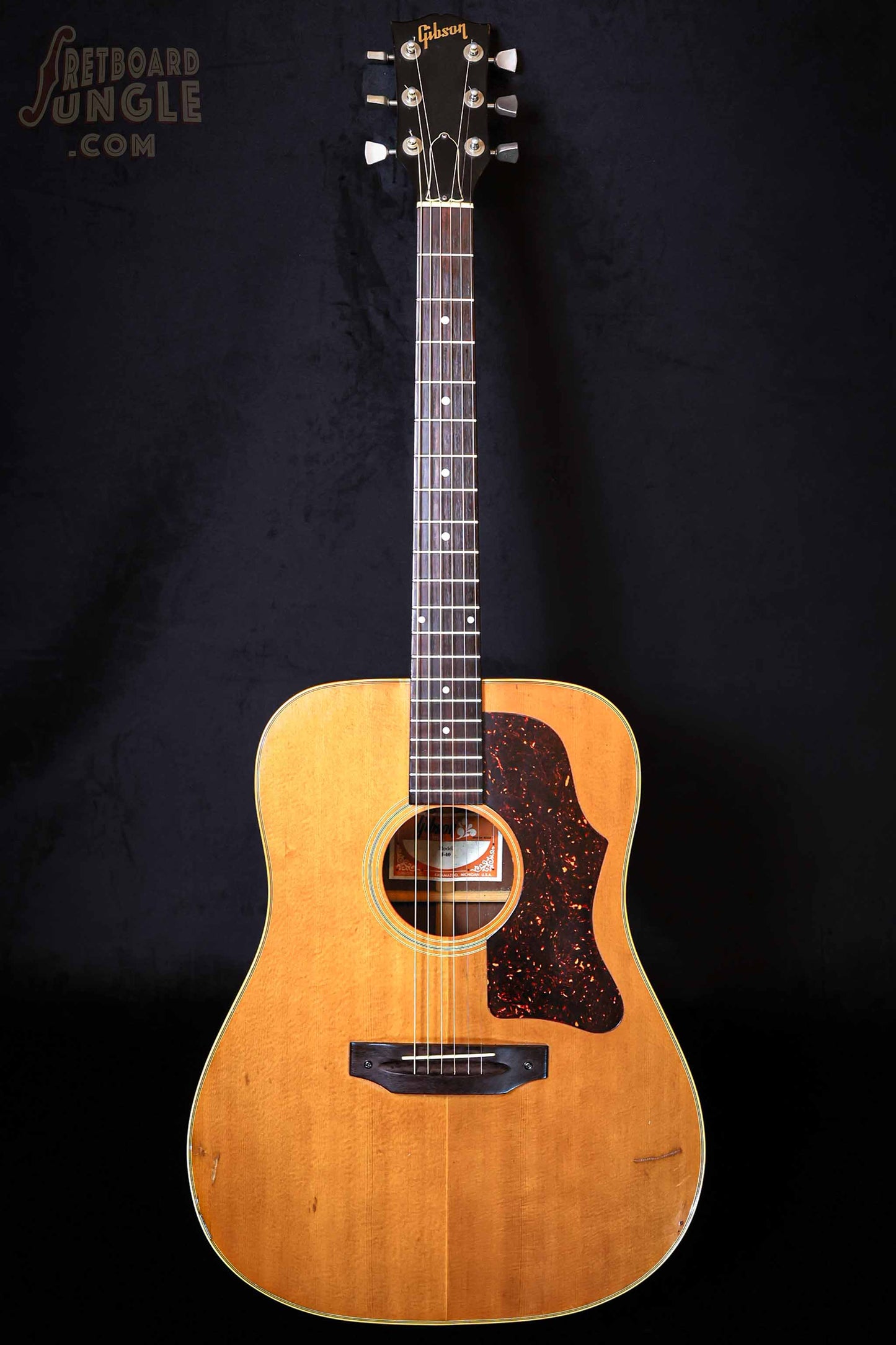 Gibson J-40 Acoustic Guitar - Natural - USA - 1978