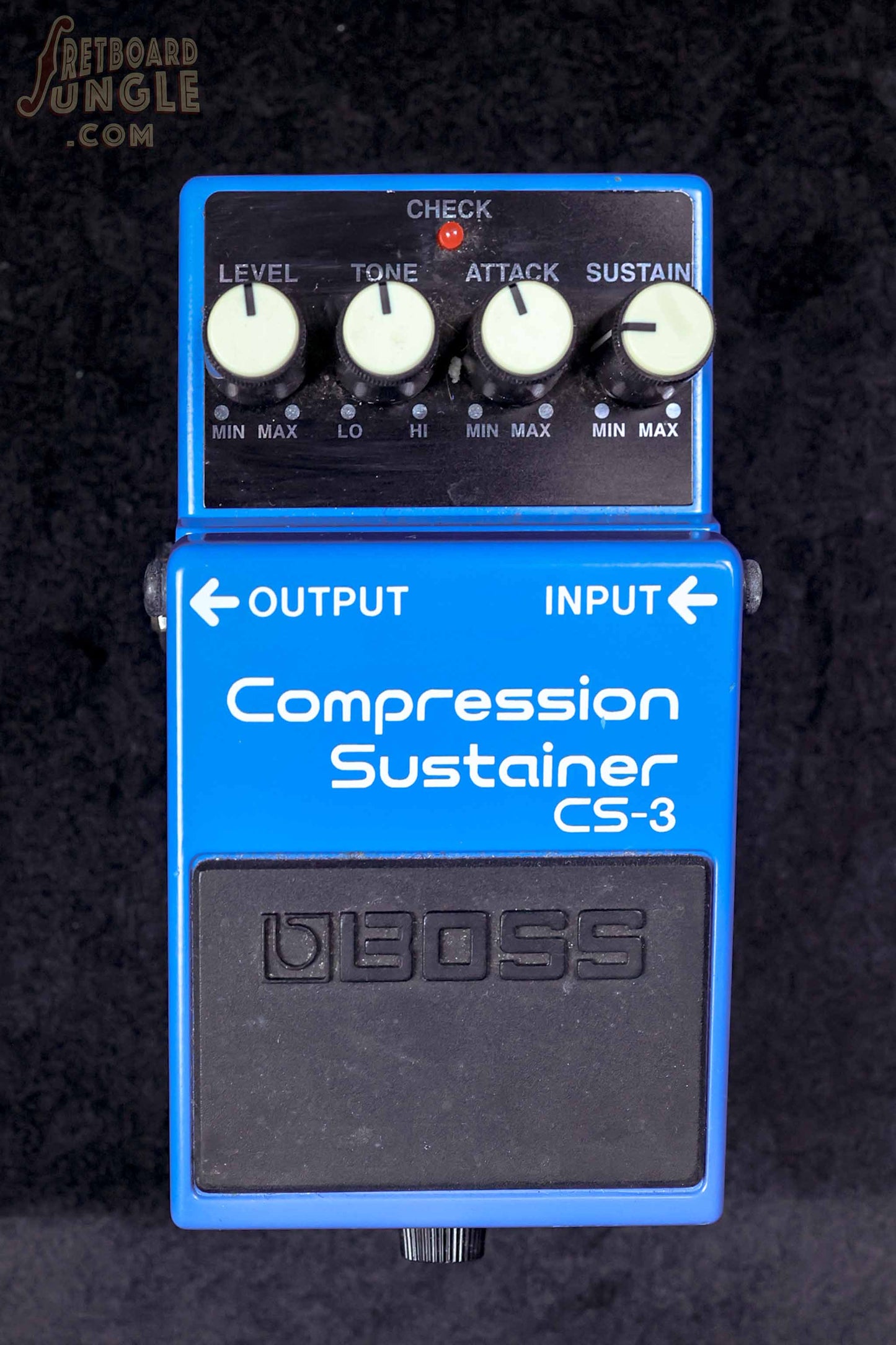 Boss Compression Sustainer CS-3 Compressor Pedal - Blue - 2010s