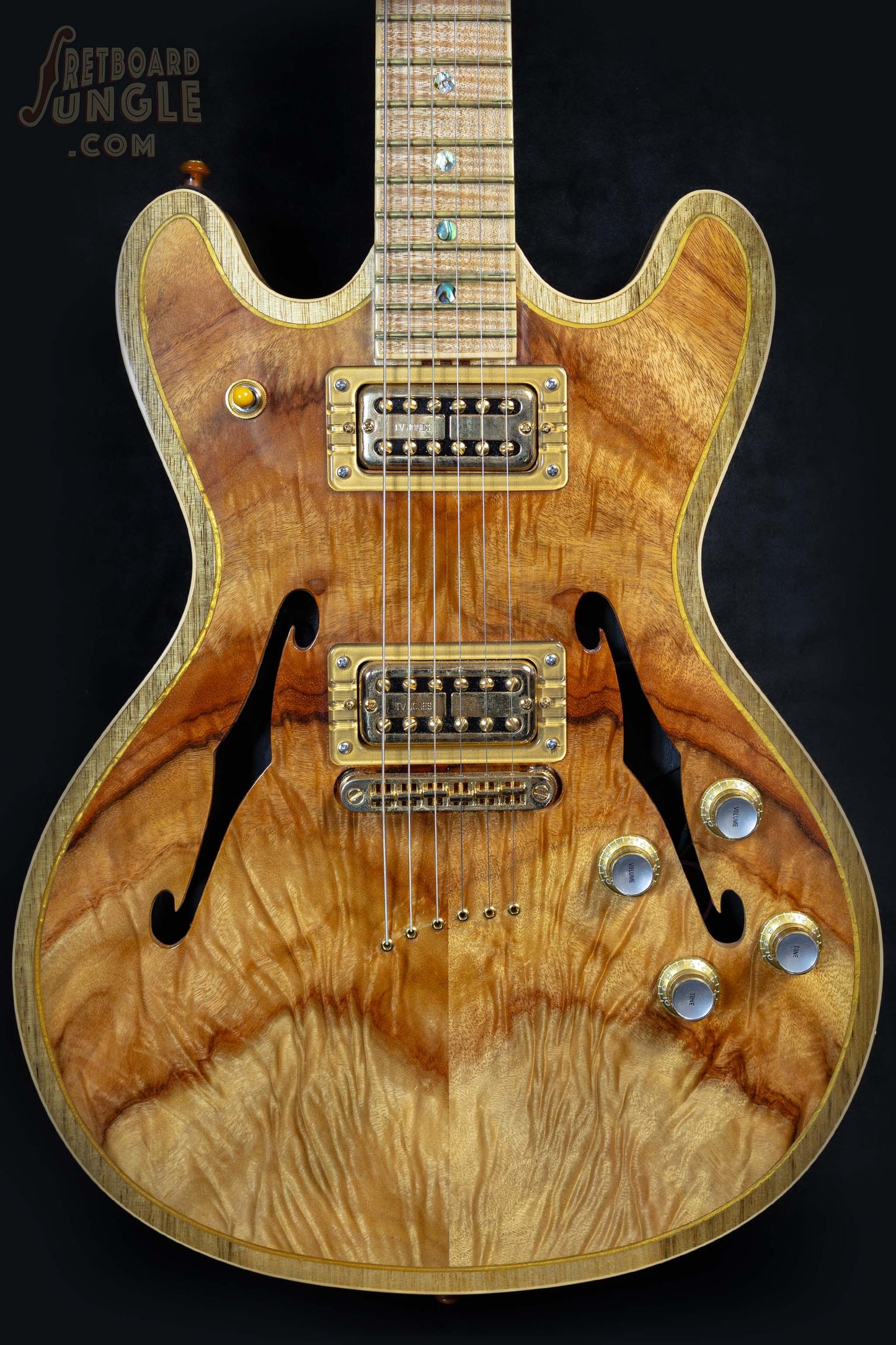 Andy Taylor Custom Semi Hollow  - Natural - 2023 - Australia