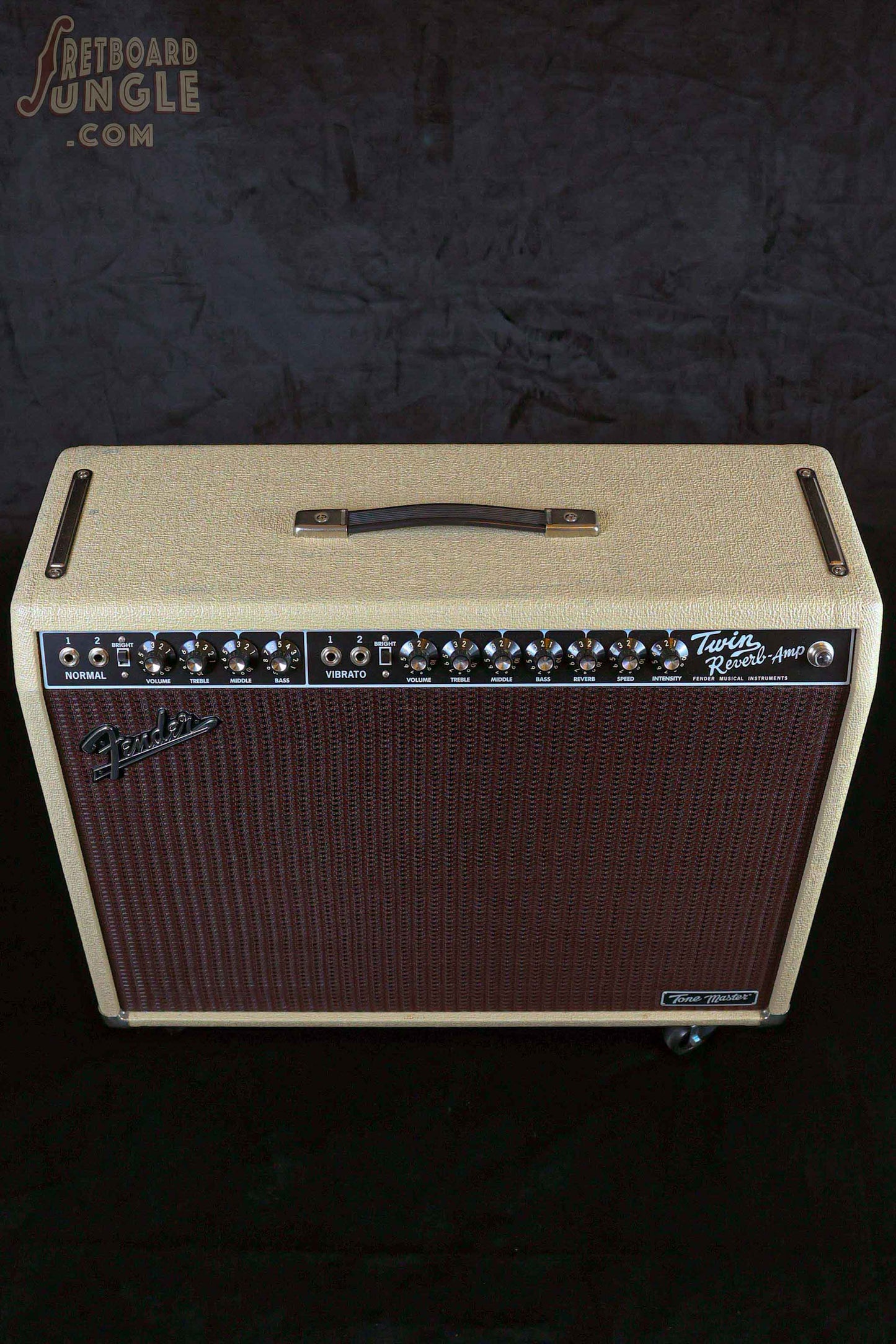 Fender Twin Reverb Tone Master 2 X 12 Guitar Amp - Blonde - 2021