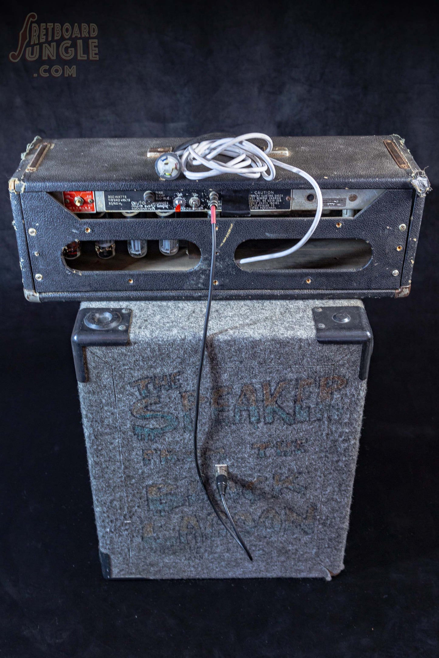 1975 Fender Bassman and EV Cab