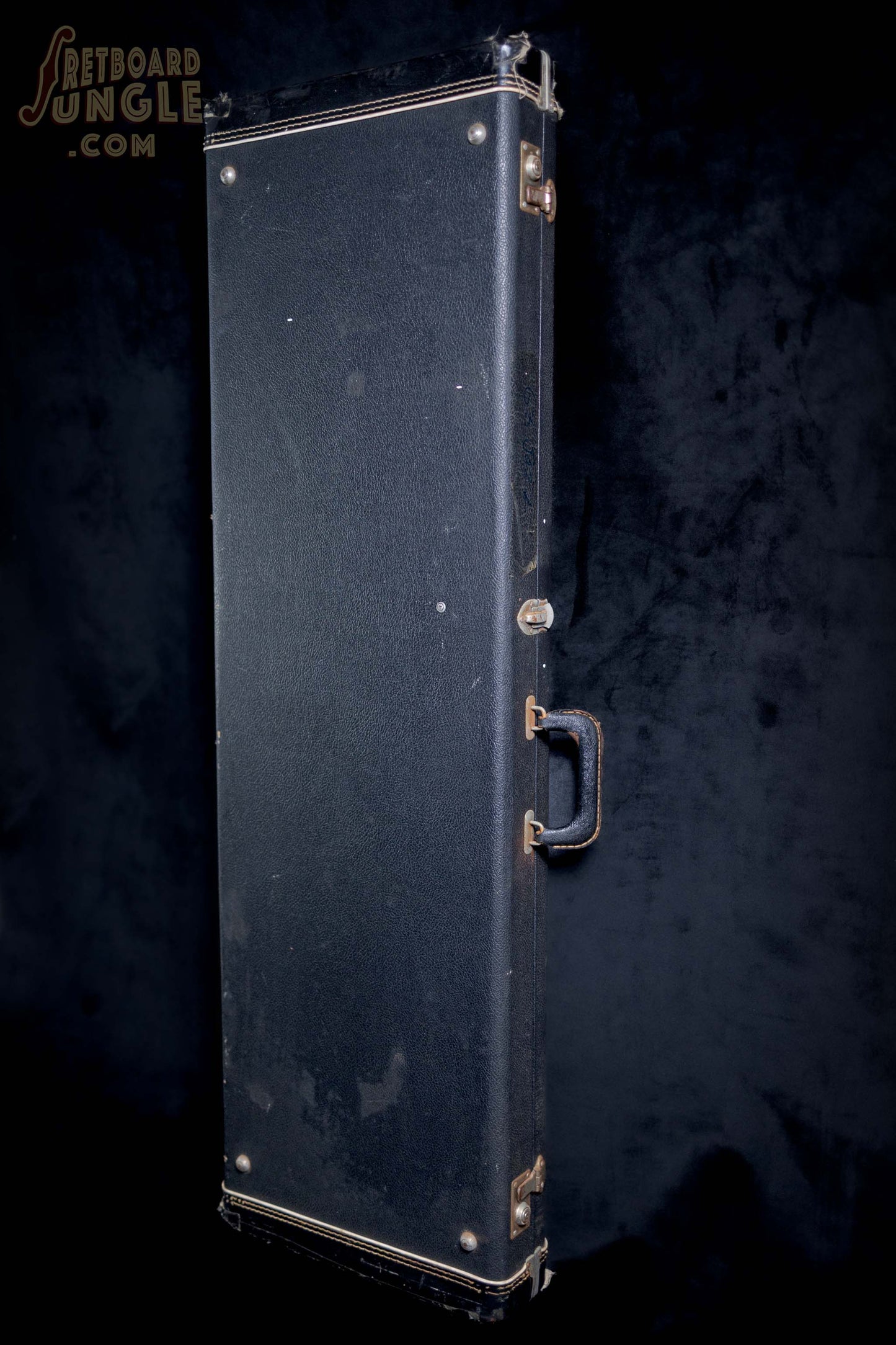 Fender "No Logo" Pre CBS Bass Case | Black Tolex | USA | 1962-1964