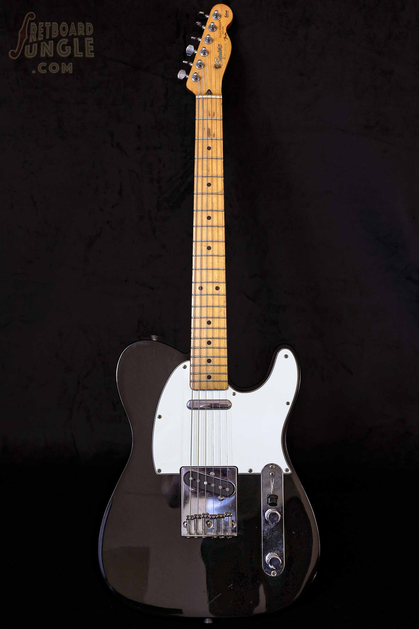 Squier Telecaster "Silver Series" - Black - 1991