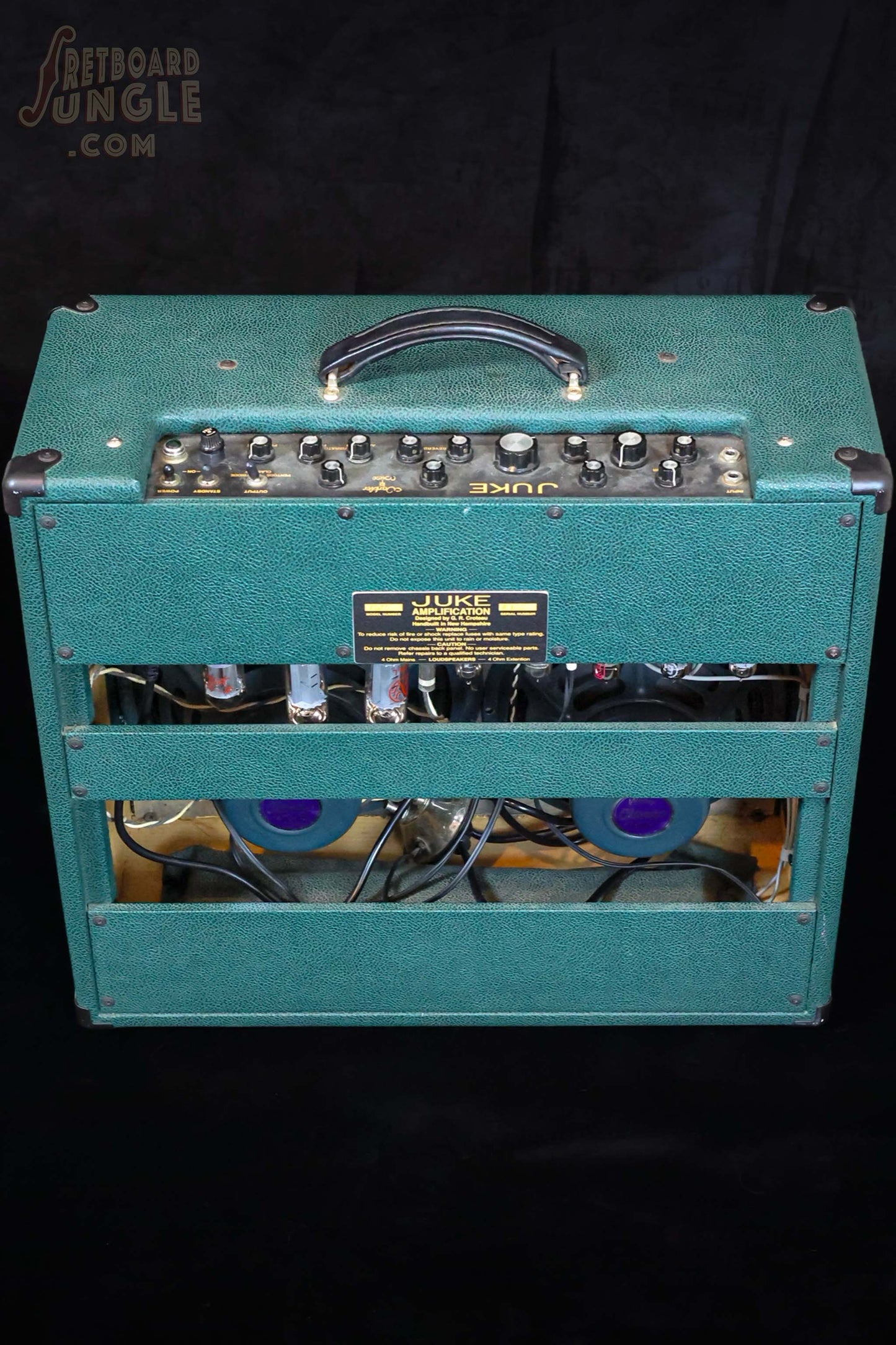 Juke 1210 “Warbler & Muse” Amp - Green Tolex - 2000s - USA