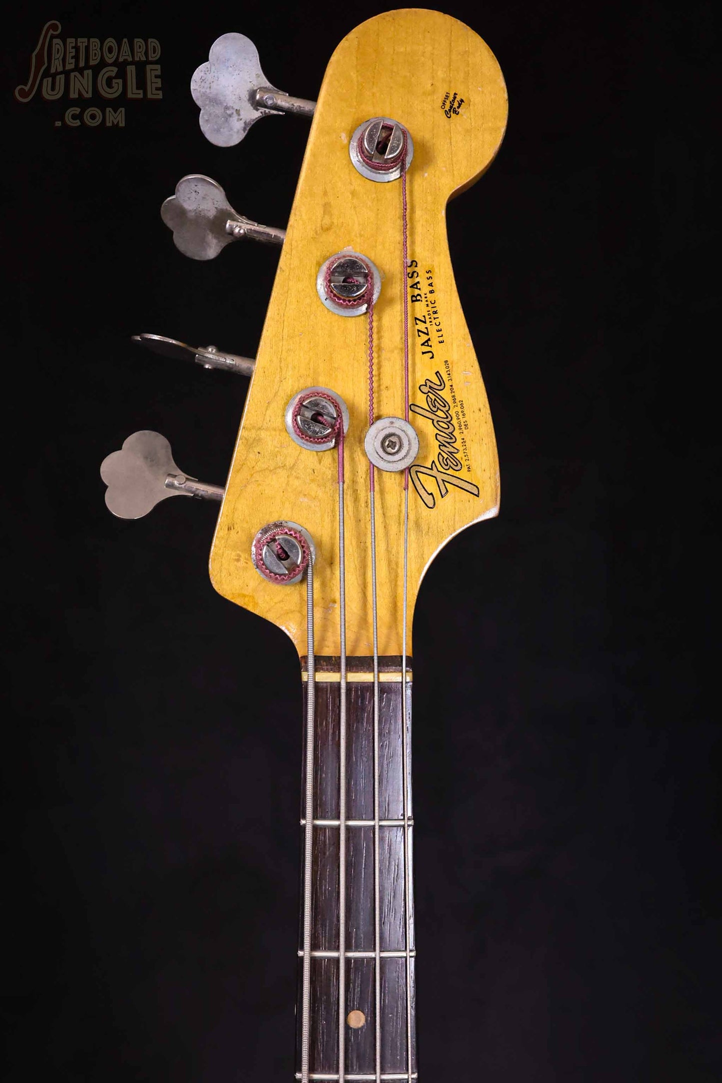 Vintage Fender Jazz Bass Vintage 1964/1971 - Sunburst - USA