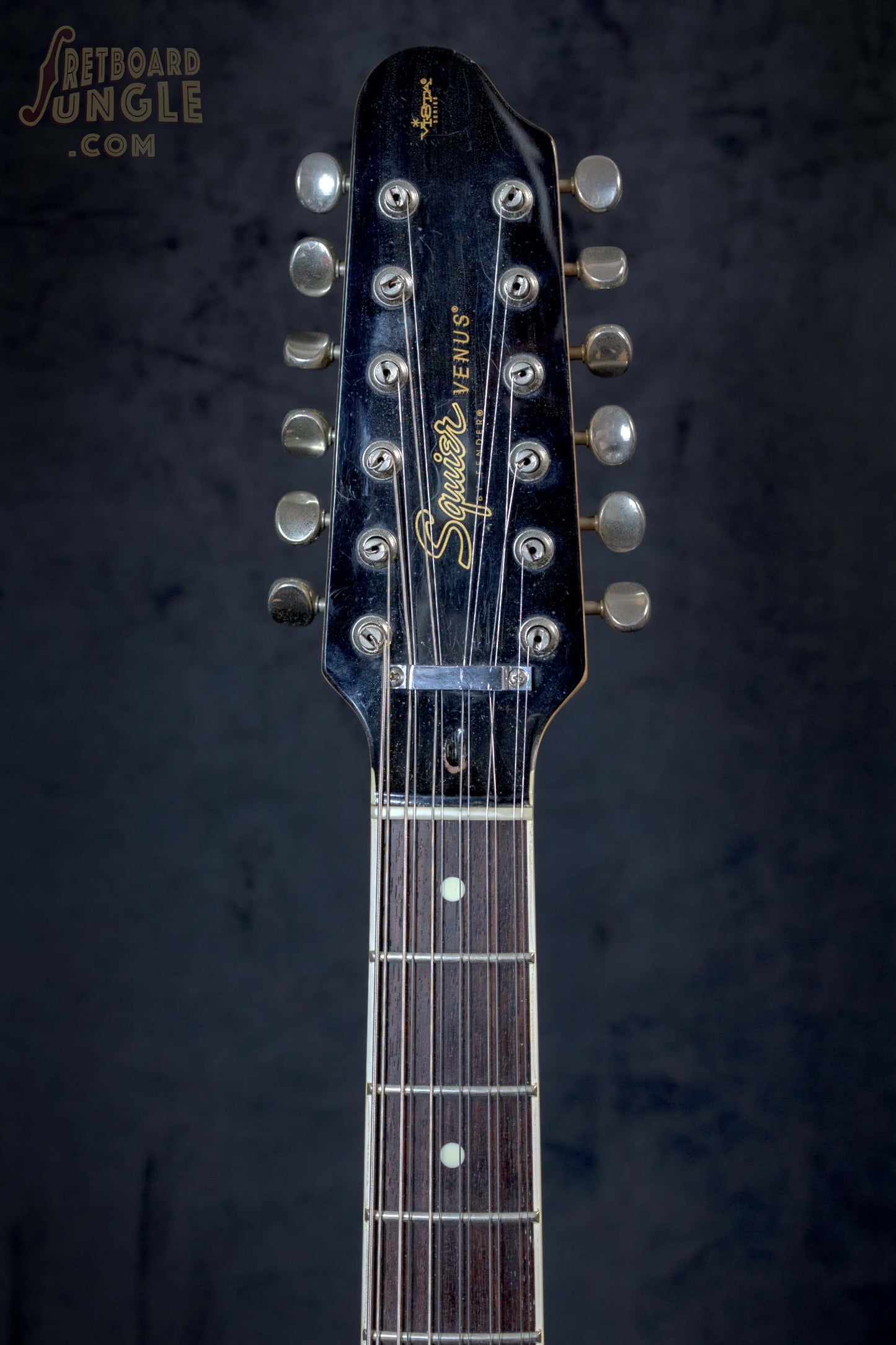 Squier Venus Vista XII 12 String Guitar -  Gloss Black - 1997/98