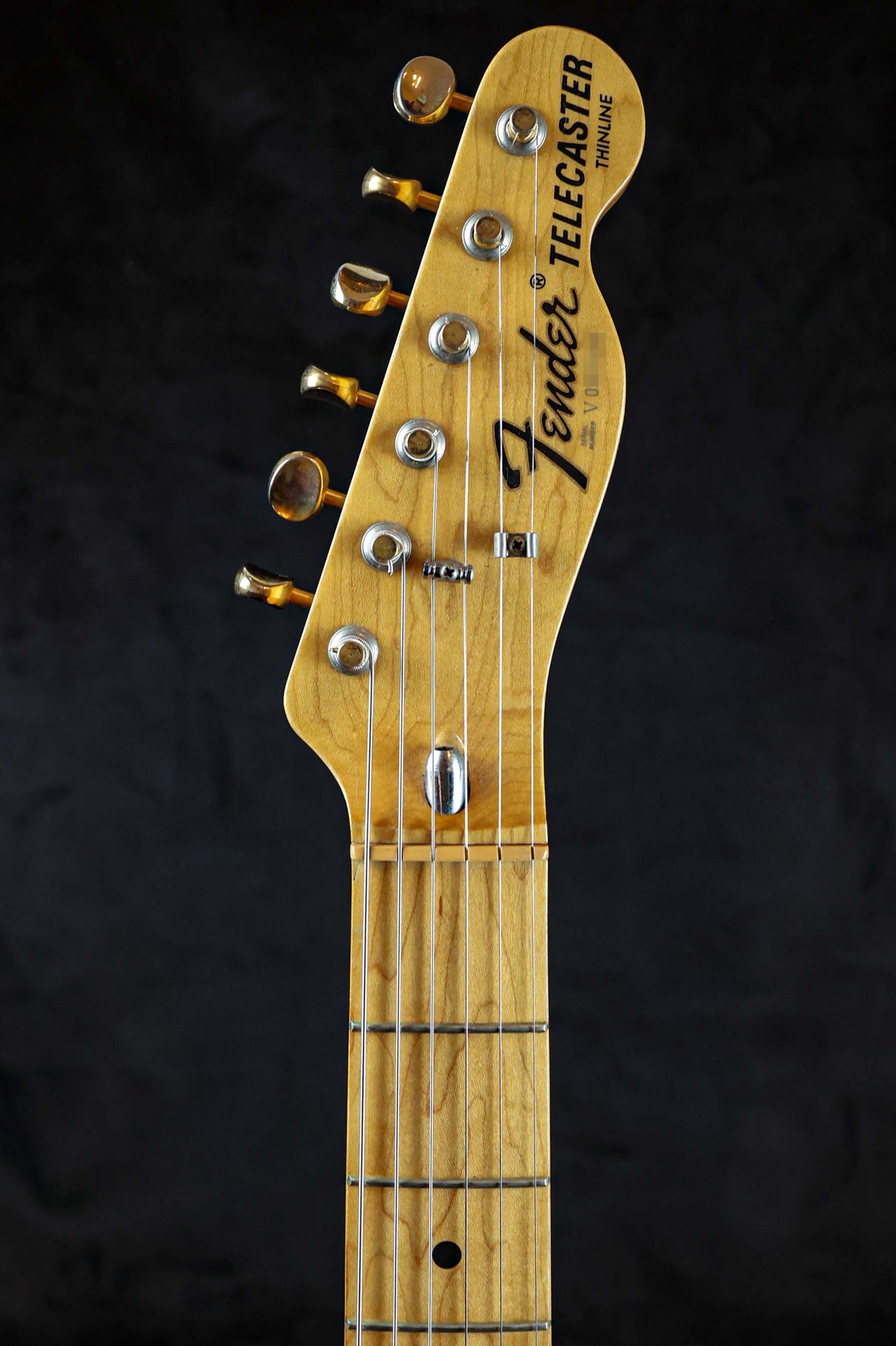 Telecaster Thinline 1972 Reissue Japan 1996 Headstock