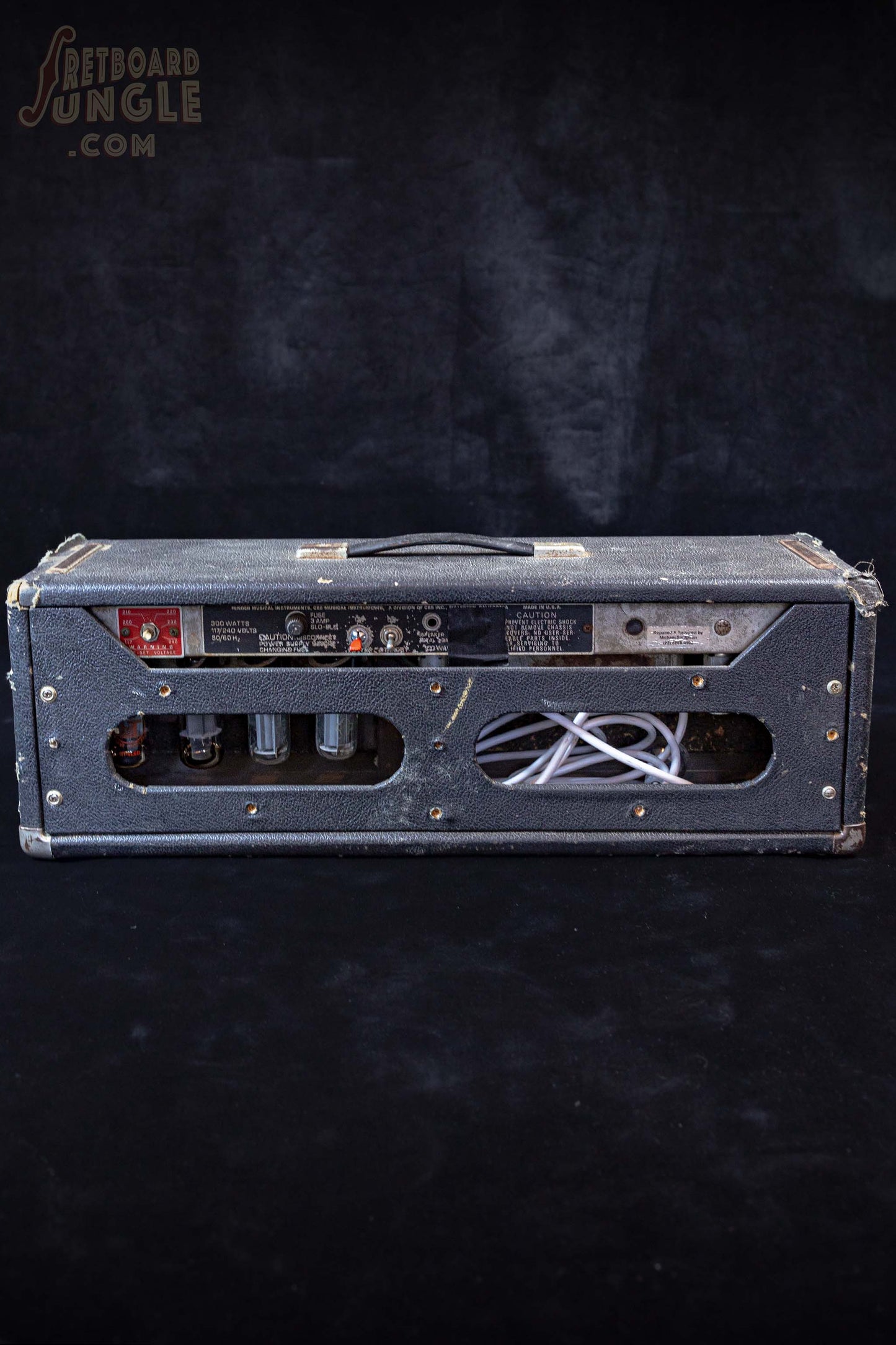 1975 Fender Bassman and EV Cab