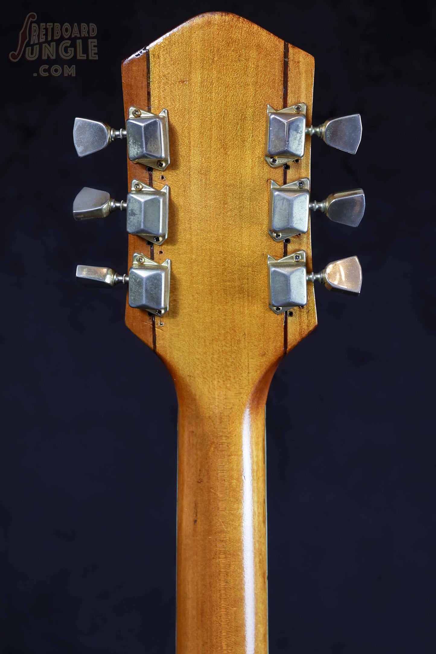 Harmony H-75 Hollow Body Guitar - Natural - 1962