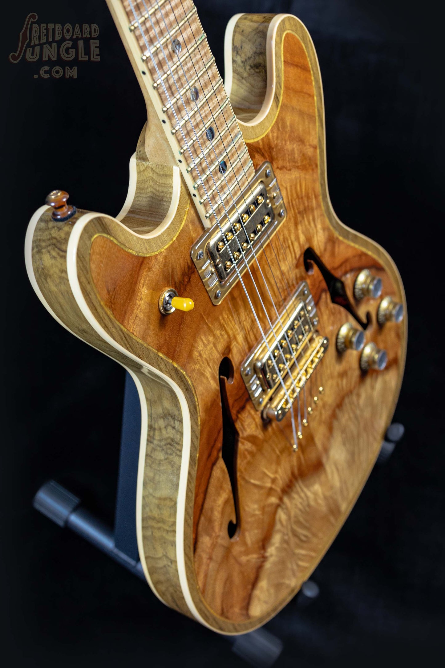 Andy Taylor Custom Semi Hollow  - Natural - 2023 - Australia