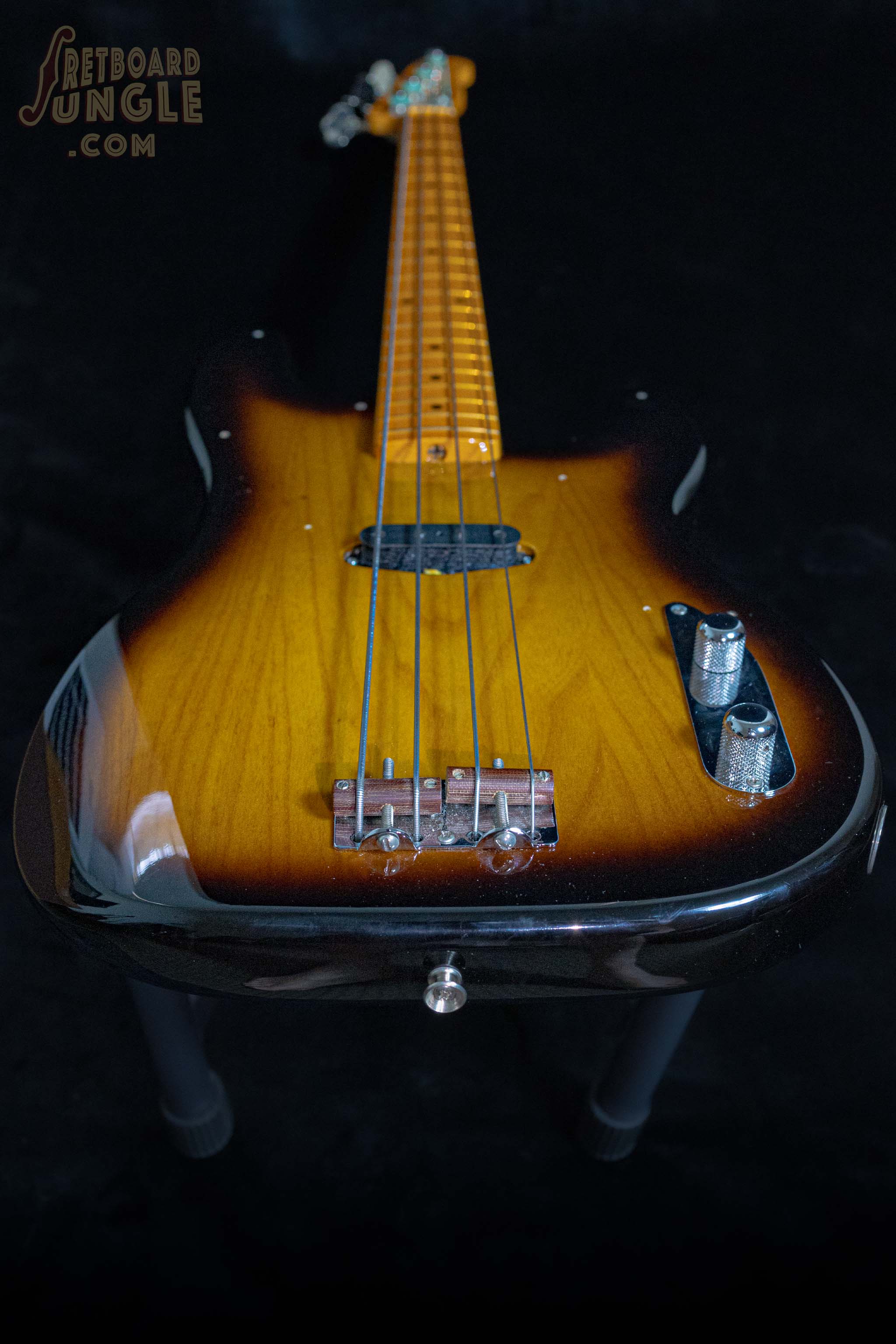 Fender Precision 1954 Reissue Bass Guitar - Sunburst - 2022 - USA