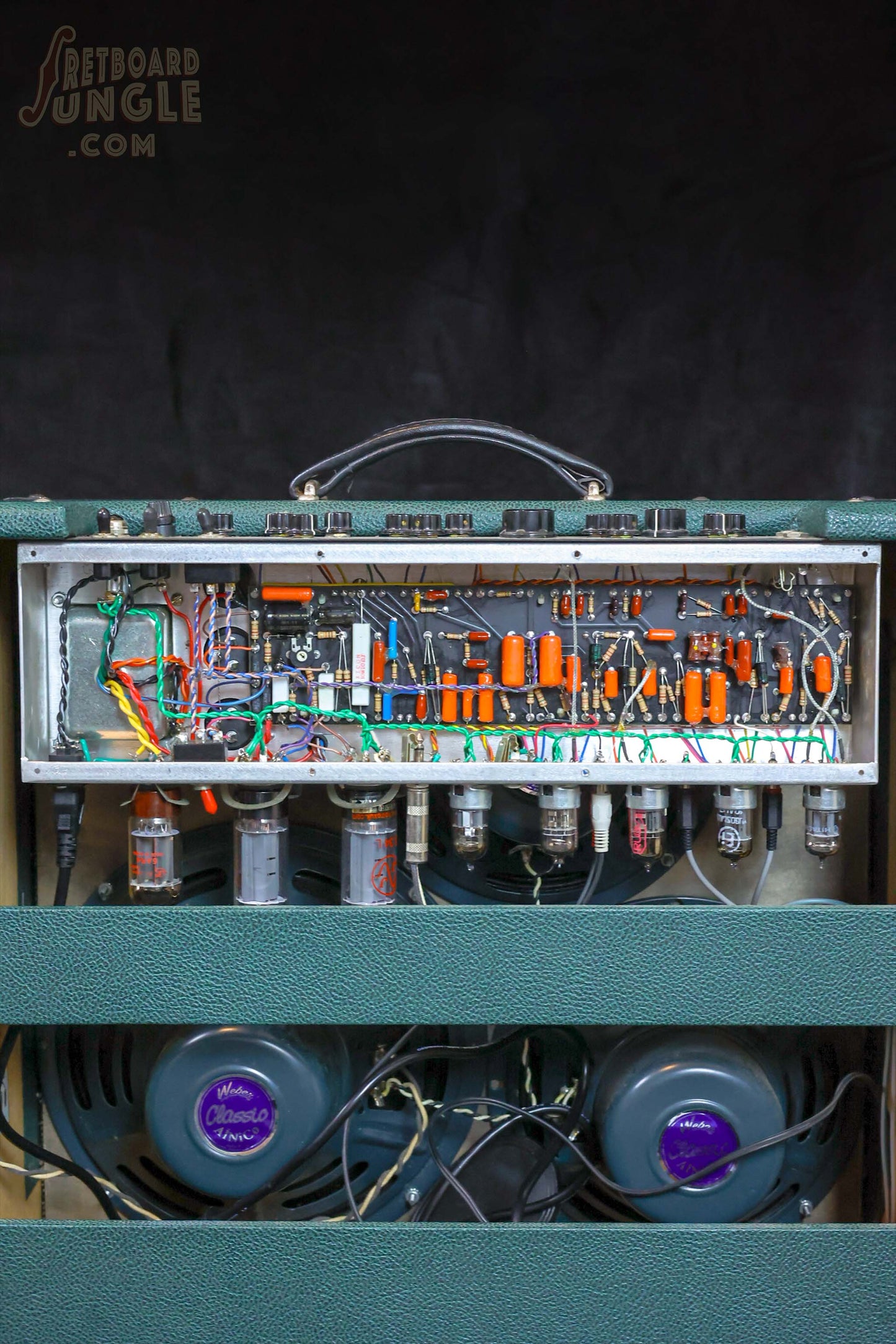 Juke 1210 “Warbler & Muse” Amp - Green Tolex - 2000s - USA