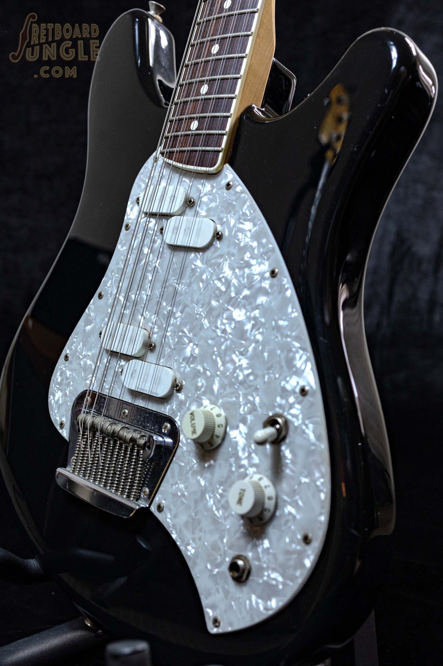 Squier Venus Vista XII 12 String Guitar -  Gloss Black - 1997/98