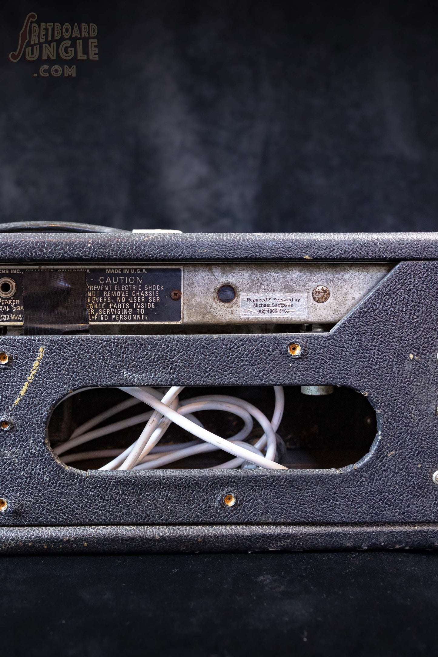 1975 Fender Bassman and EV Cab