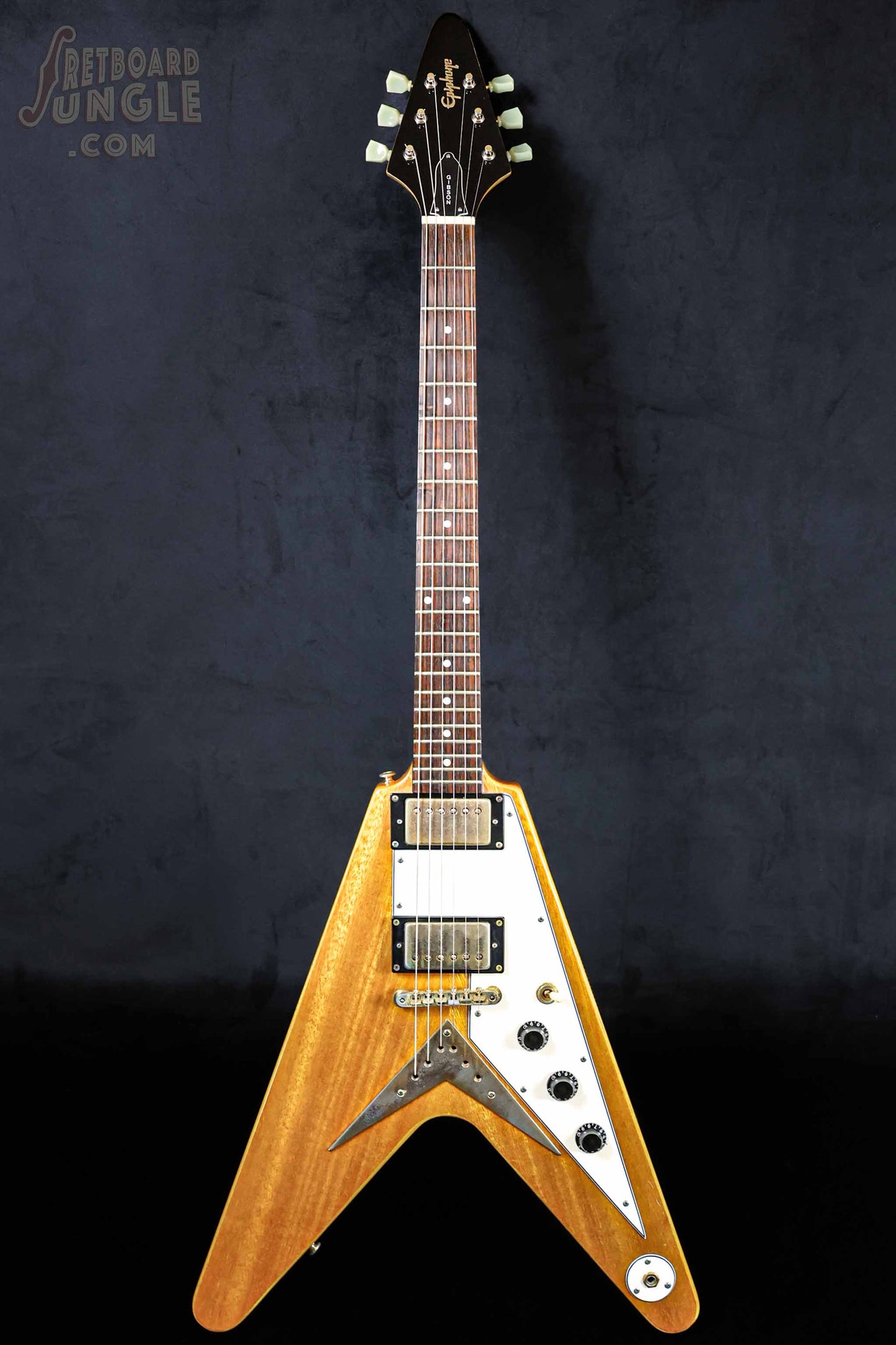 Epiphone Flying V 1958 Reissue - Natural Korina - 1999