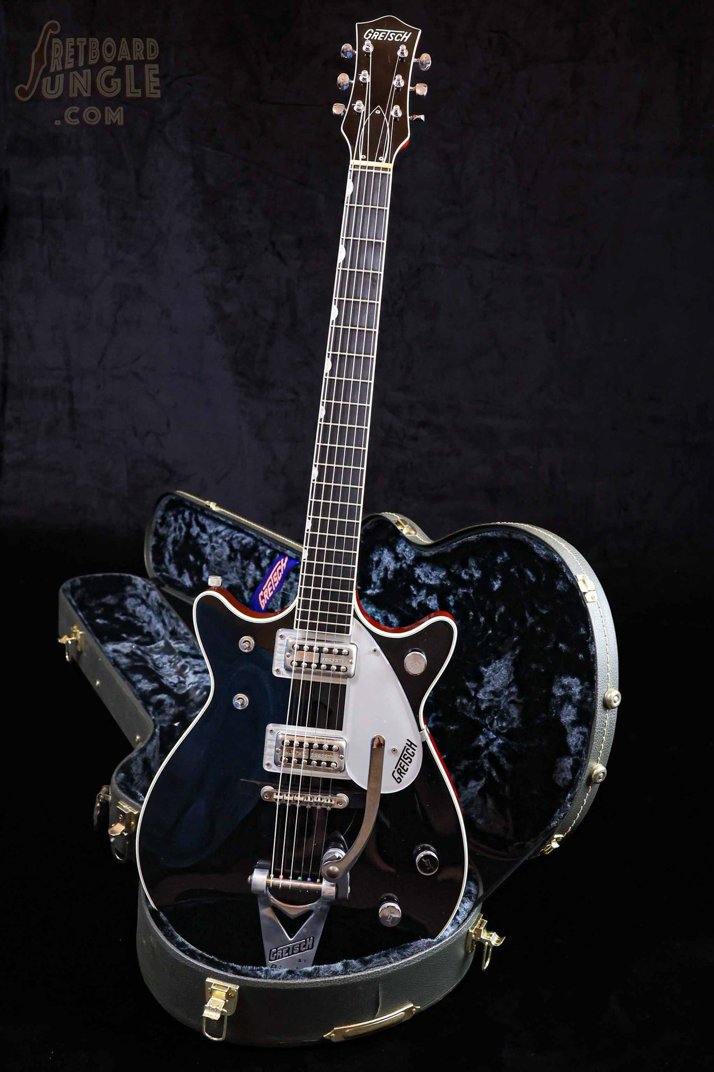 Gretsch Duo Jet Double Cutaway 6128T-1962 - Black - 2005