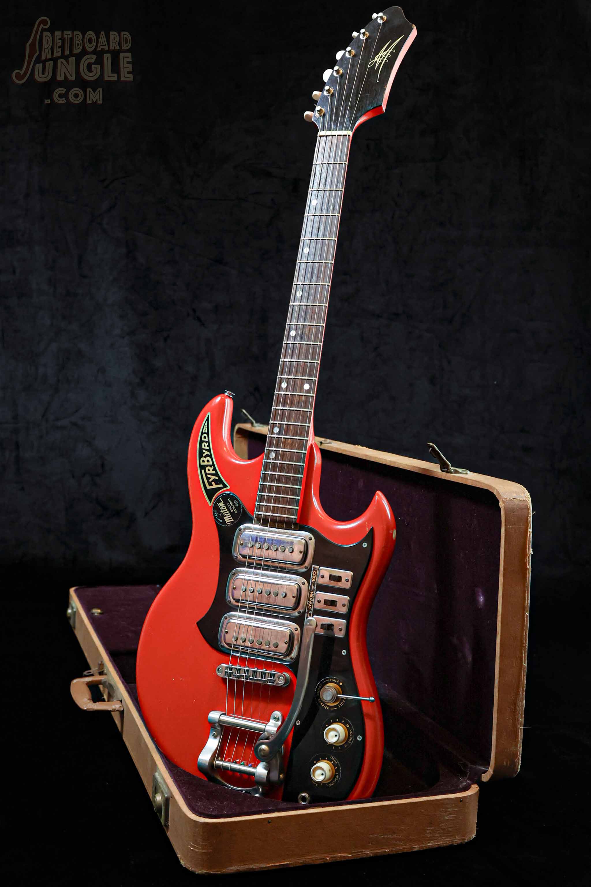 Maton Fyrbyrd 620 - Red - 1964 – Fretboard Jungle